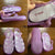 Seed purple jellies Sz 31 NWOT