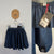Molo twilight blue denim skirt Sz 2-3 RRP $54.95 NWT