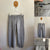 Bella Bustiere grey fleece trackies Sz L as new