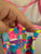 Funkita multi-print one piece swimmers Sz 5 EEUC - slight rubbing on backside
