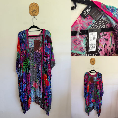 Taking Shape soft cape kimono One Size RRP $59.99 NWT