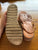 Diana Ferrari brown leather wedges Sz 41 (9.5-10) EUC worn once