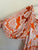 Dreamcatcher terracotta floral maxi dress Sz 14 XL EUC worn once