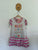Paper Wings ruffled jersey dress Sz 6 NWT