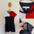 Tommy Hilfiger colour block pocket dress Sz 14 but small fit, EUC