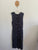 Autograph navy spot sleeveless pocket dress Sz 18 as new worn once