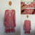 Jaase l/s pink floral dress Sz 16 as new