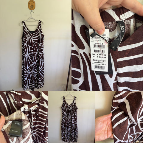 Taking Shape retreat maxi dress Sz 14 RRP $169.99 NWT