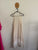Mist cream ruffle dress Sz S as new