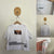 Burberry white print boxy T-shirt Sz 10 EEUC - tiny dot on back hem