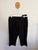 Taking Shape black expose split hem crop pants Sz 18 RRP $99.95 NWT