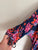 Auguste navy floral maxi dress Sz 6 as new