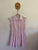 Marks & Spencer pink metallic spot dress Sz 11-12 NWOT