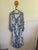 Jaase white/blue floral boho dress Sz 18 NWOT