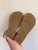 Saltwater grey/silver sandals Sz 4Y as new, worn once briefly
