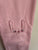 Milkshake pink bunny trackies Sz 8 NWOT