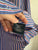Ralph Lauren l/s blue stripe shirt Sz 5 as new with faint mark as pictured