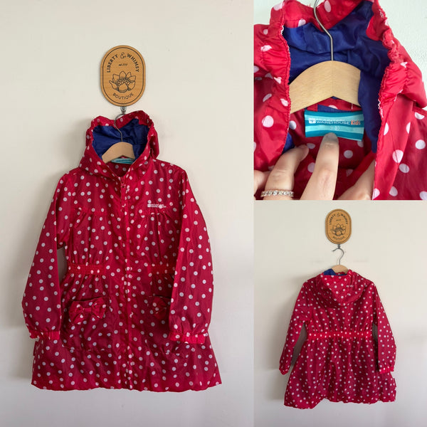 Mountain Warehouse Kids spot raincoat Sz 9-10 as new - name label has been removed on size