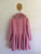 Monsoon satin-lined pink coat with fluffy shoulders Sz 12-13 EUC