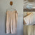 Jamie Kay peach flower blanket EUC - mark as pictured and cracking to logo