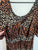 Autograph animal print knot front dress Sz 16 RRP $119.99 NWT