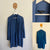 Basque blue soft knit cardigan Sz 18 as new/EUC