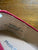 Hush Puppies Selena red nubuck flats Sz 8.5 RRP $119.95 as new, storage mark as pictured