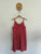 Zara Girl red ditsy floral dress Sz 10 as new (appears unworn)