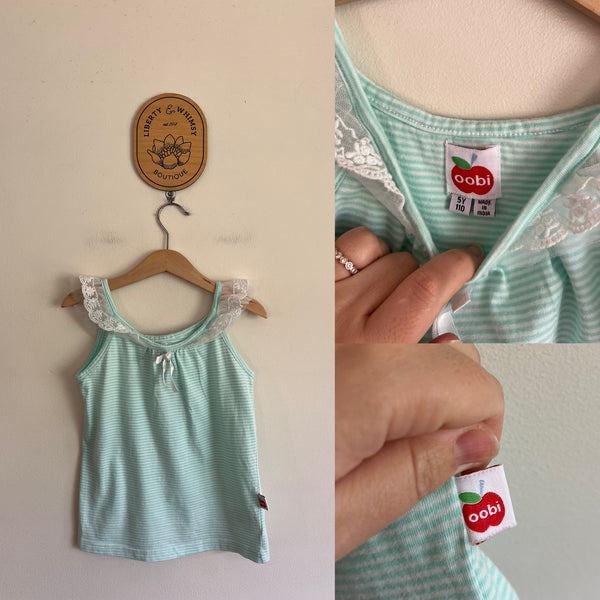 Oobi stripe tank Sz 5 as new