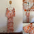 Dreamcatcher terracotta floral maxi dress Sz 14 XL EUC worn once