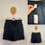 Target navy print shorts Sz 12 NWT