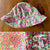 Mini Boden liberty print sun hat Age 7-10 as new