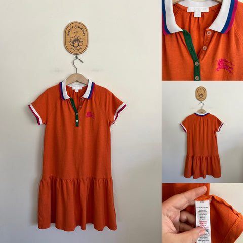 Burberry polo dress Sz 12 but will fit from 8+ EUC