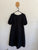 Lily Loves black s/s dress Sz 18 as new