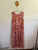 Honey + Stone Tia maxi papaya dress Sz XXL RRP $149 NWT