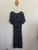Autograph navy spot belted dress Sz 18 as new