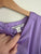 Country Road l/s dark lilac spot dress Sz 14 RRP $119 as new