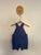 Sprout blue overalls Sz 0 as new