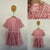 Marlo pink broderie dress Sz 9-10 as new (washed)