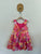 LuluRain floral bow dress Sz 5 NWPT