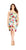 City Chic floral strapless floral party cocktail dress Sz M 18 RRP $129.95 NWT