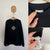Dolce & Gabbana black jumper Sz 11 EUC - minor wash fade