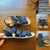 Bibi navy leather sandals Sz 1US, 32EU VGUC - some scuffing