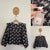Aubrie grey floral blouse Sz 6 NWT
