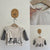 Little Wings vinty l/s kittens T-shirt Sz 0 EUC