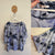 Regatta blue floral top Sz 18 as new