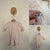 Adam’s Baby crowns & shoes romper Sz 000 as new