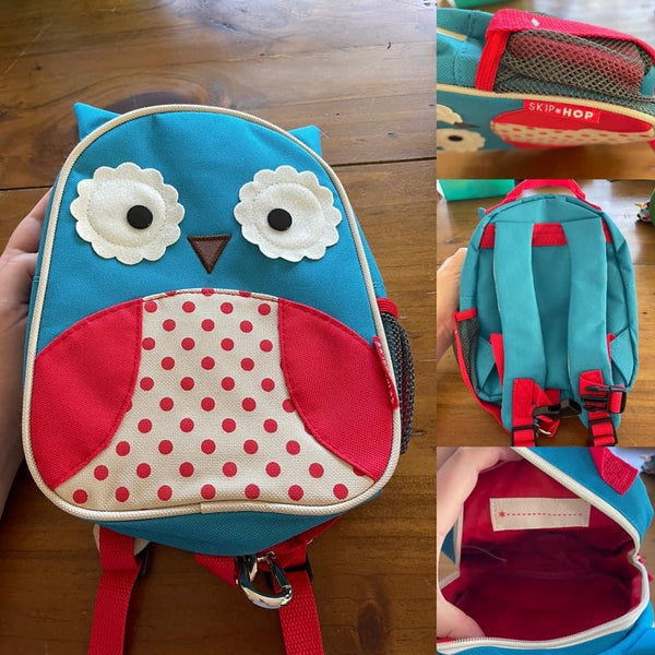 Skip Hop Otis Owl toddler backpack NWPT