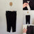 BeMe black 7/8 tapered lyocell pants Sz 14 RRP $90 NWT