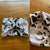 fromZION snow leopard headband baby size as new